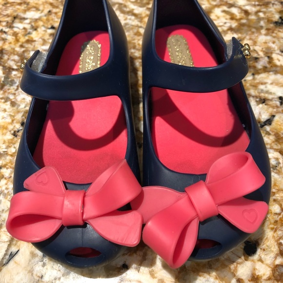 Mini Melissa Other - Mini Melissa Bow Shoes